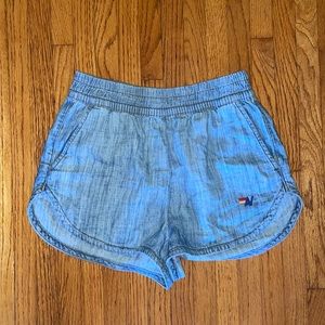 Aviator Nation HI RISE DENIM JOGGER JEAN SHORT - VINTAGE